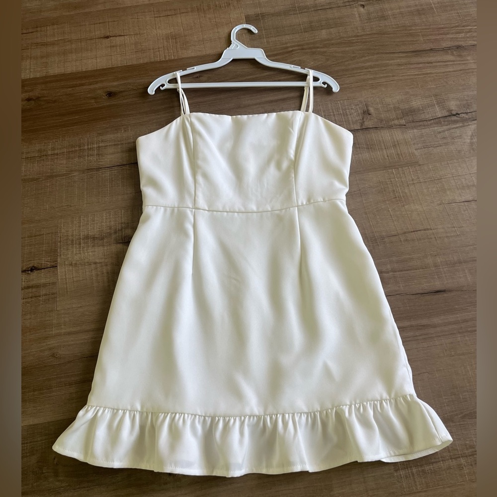 White Mini Dress!